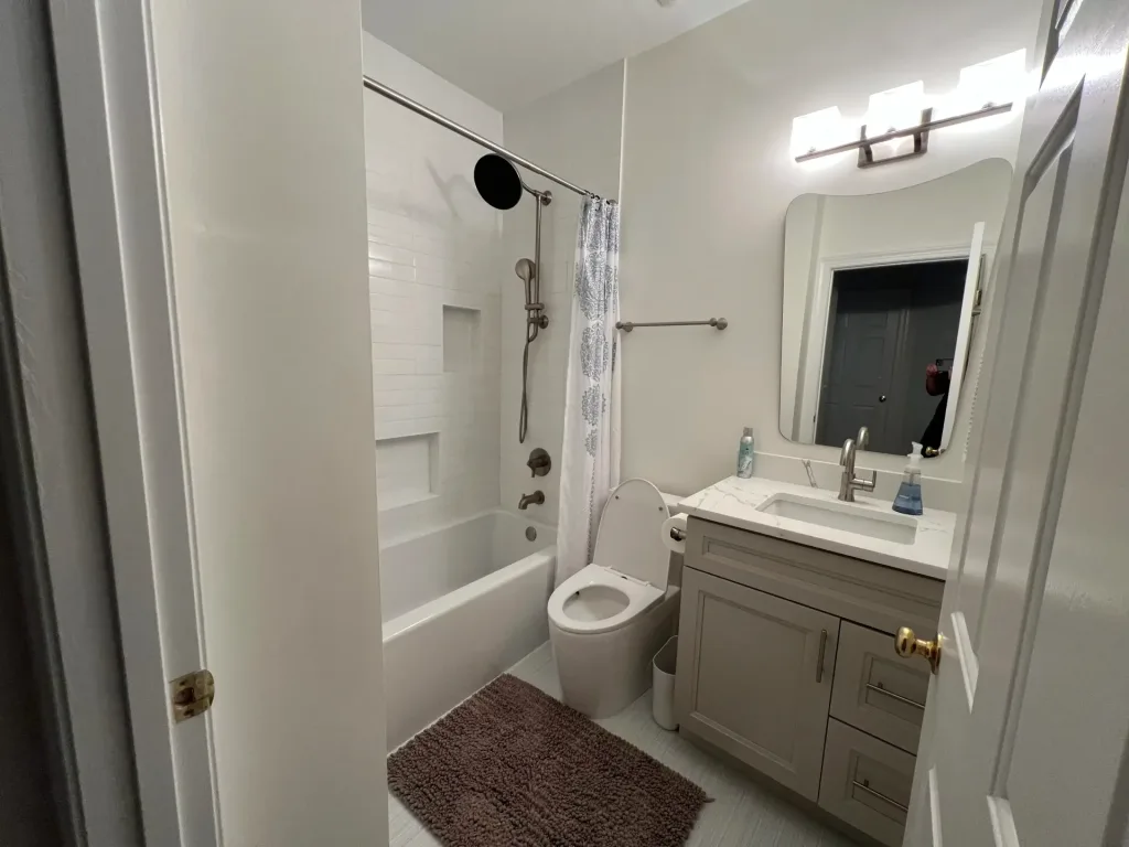 Guest Bathroom Design in Arlington