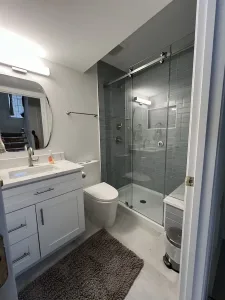 basement bathroom remodeling Arlington