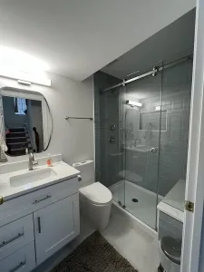 basement bathroom remodeling in Arlington