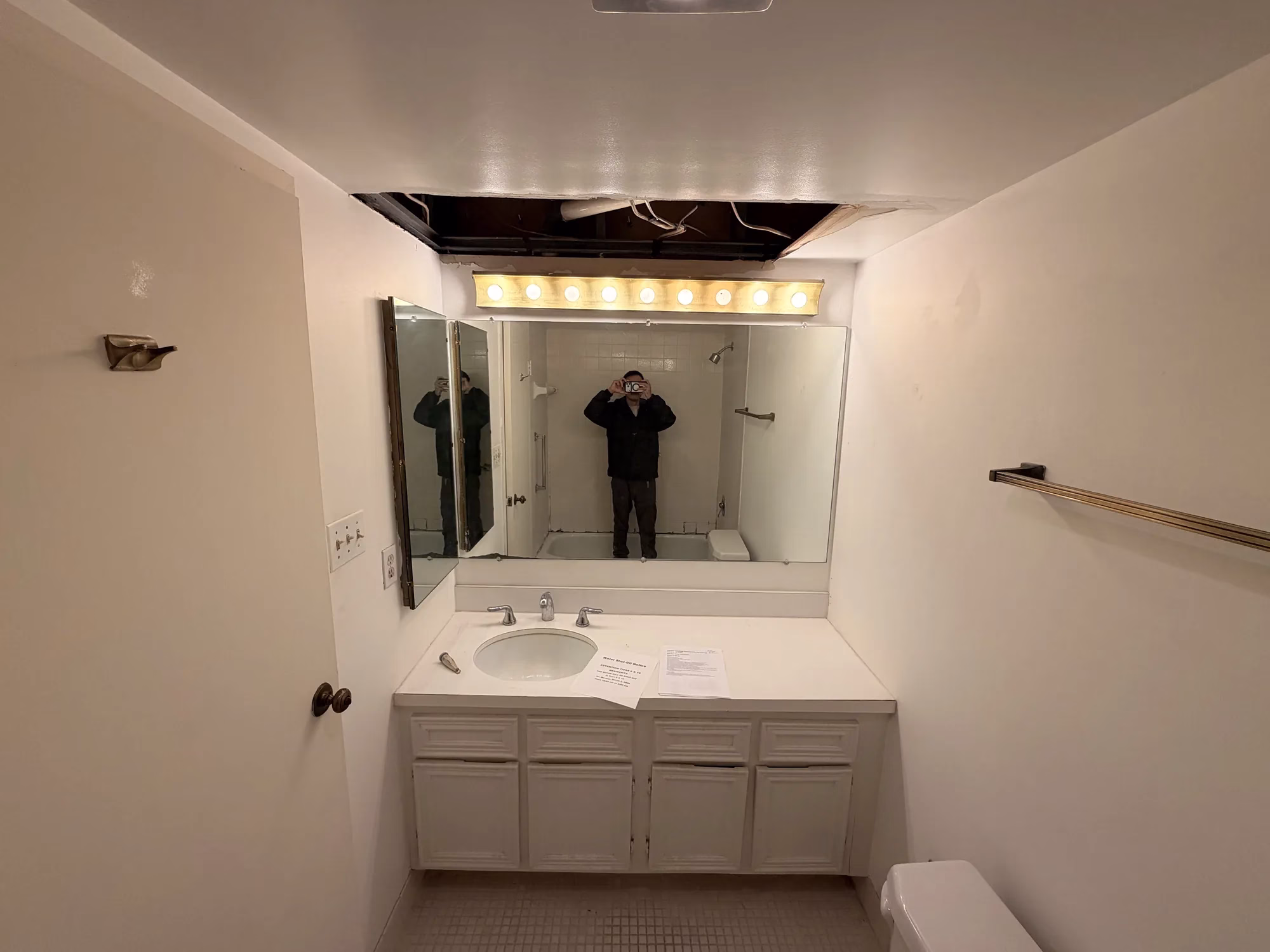 High-Rise Dual Bathroom Remodeling in Arlington, VA | Nancy H. Project 1 High-Rise Dual Bathroom Remodeling in Arlington, VA | Nancy H. Project — before