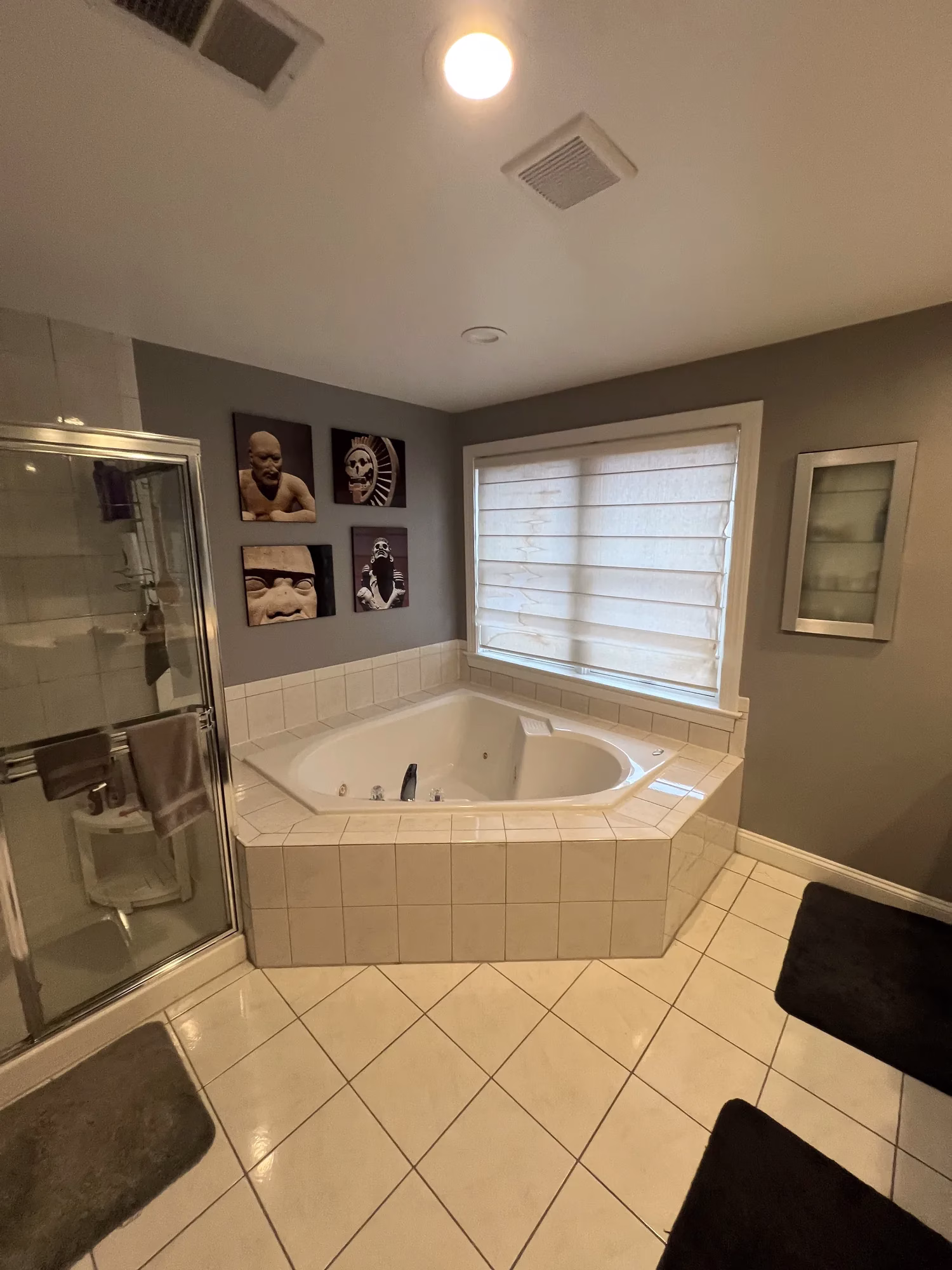 Master Bathroom Remodeling with Walk-In Shower in Arlington, VA | John C. Project 1 Master Bathroom Remodeling with Walk-In Shower in Arlington, VA | John C. Project — before