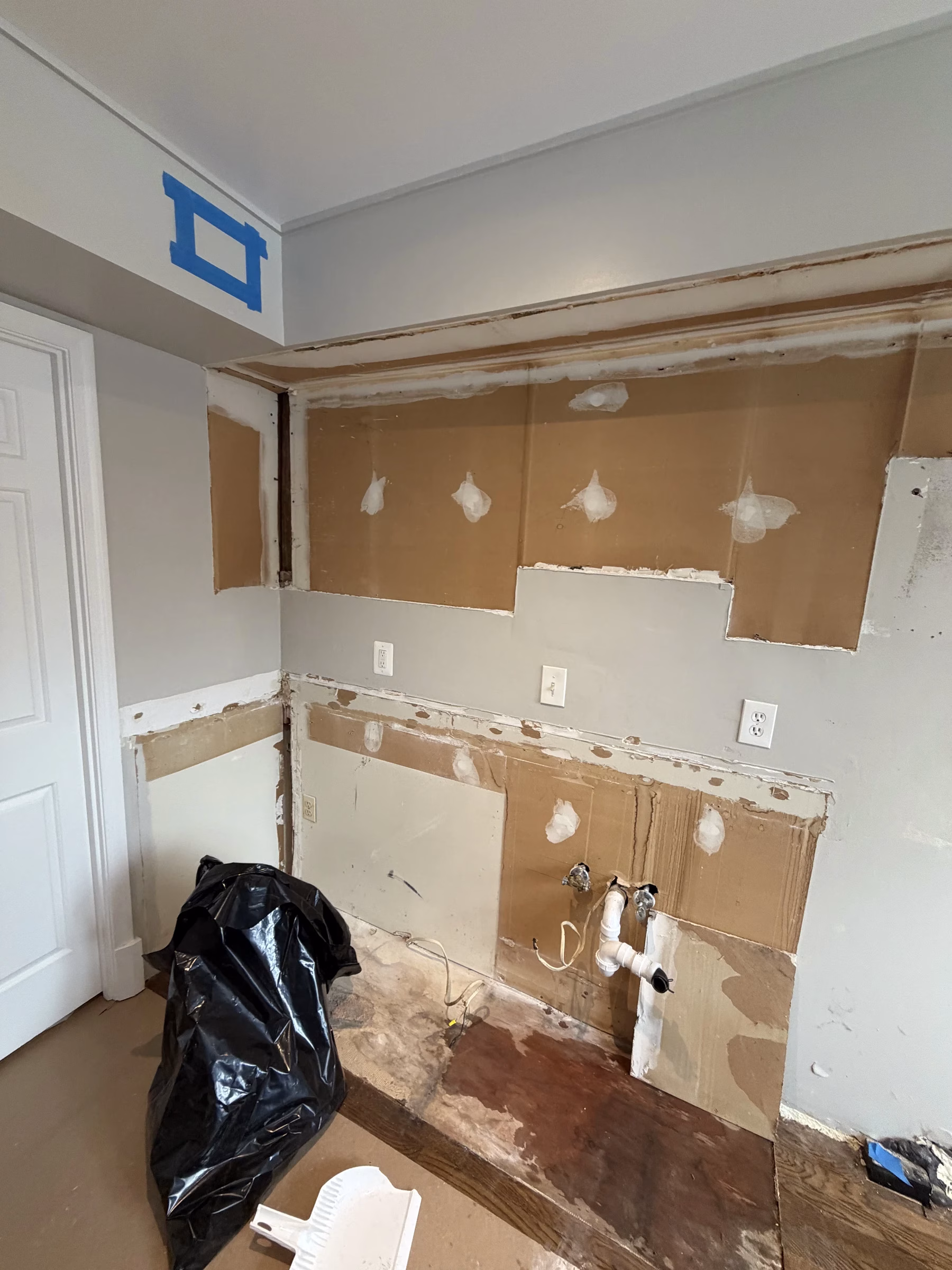 Kitchen remodeling installation process in Northern Virginia by Kitchen and Bath Masters